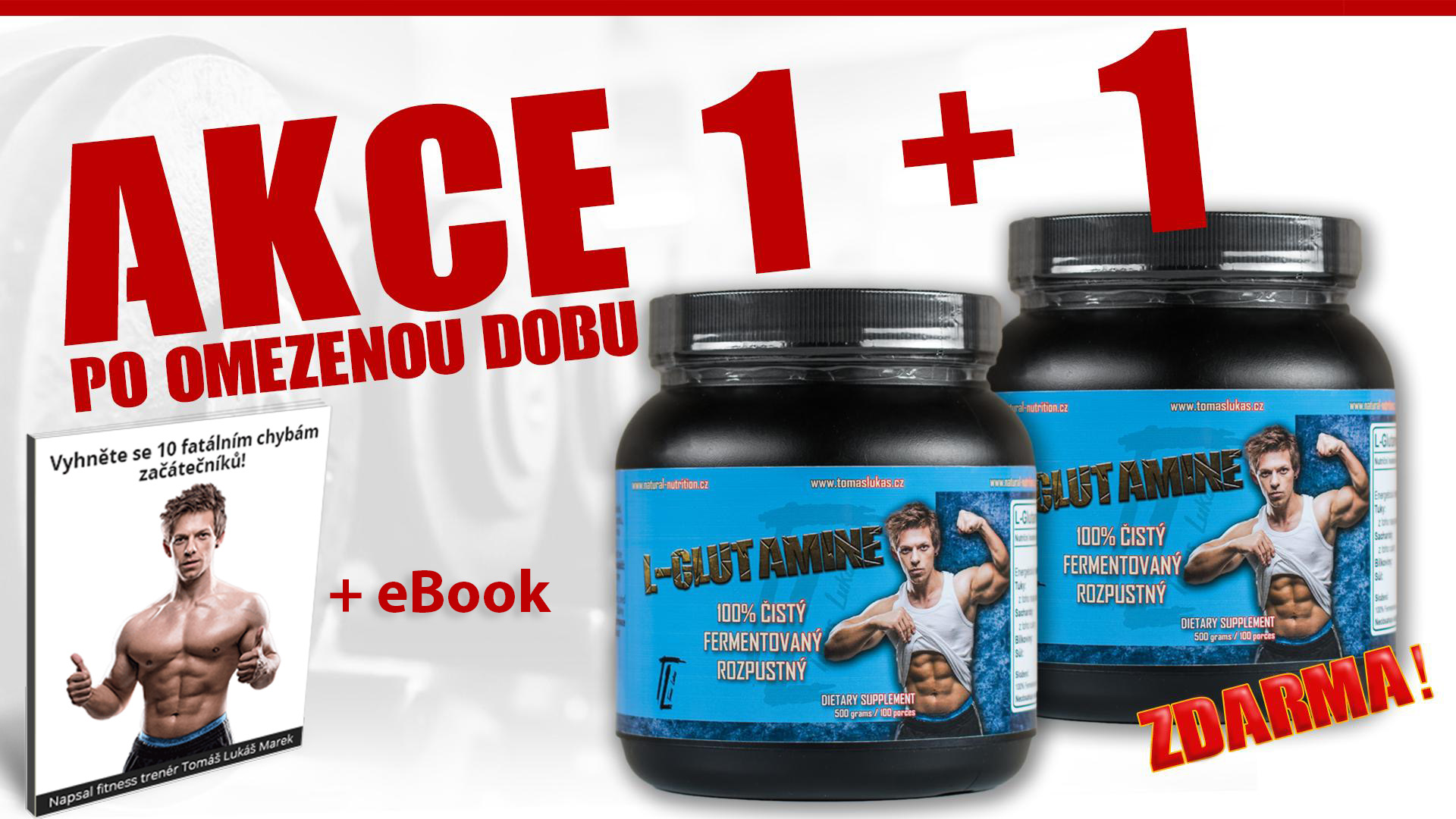 SPECIÁLNÍ AKCE L-GLUTAMINE
